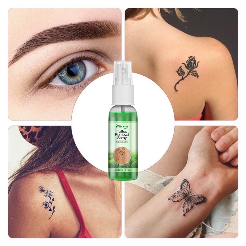 Spray Penghilang tatto tato removal Obat Penghilang Penghapus Tato Tatto Permanen Tanpa Laser-30ml