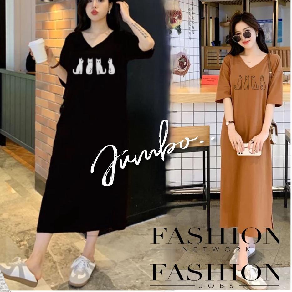 [KODE ACRGT] Damai fashion jakarta - dress JUMBO wanita ISYANA ISYANA - konveksi tanah abang