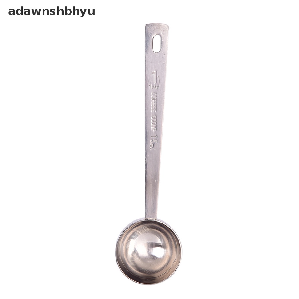 Adawnshbhyu Sendok Takar Kopi Sendok Makan Stainless Steel Scoop Coffee Tea Baking Sugar ID