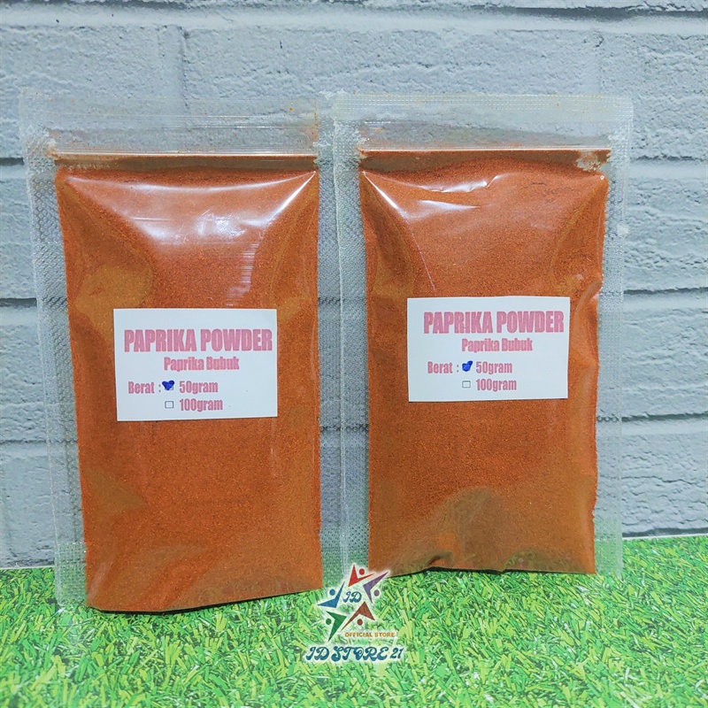 Paprika Bubuk / Ground Paprika / Rempah / 100% PREMIUM QUALITY Rempah Bumbu Dapur Paprika