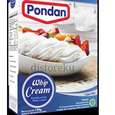 

New! pondan whip cream bubuk instan krim kue ホ
