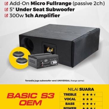 Paket Cello Audio Mobil Xpander Basic S3 2017