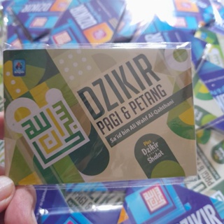 Souvenir Zikir Pagi Petang & Dzikir Setelah Shalat (Sudah Pakai Plastik) | Pustaka Arafah