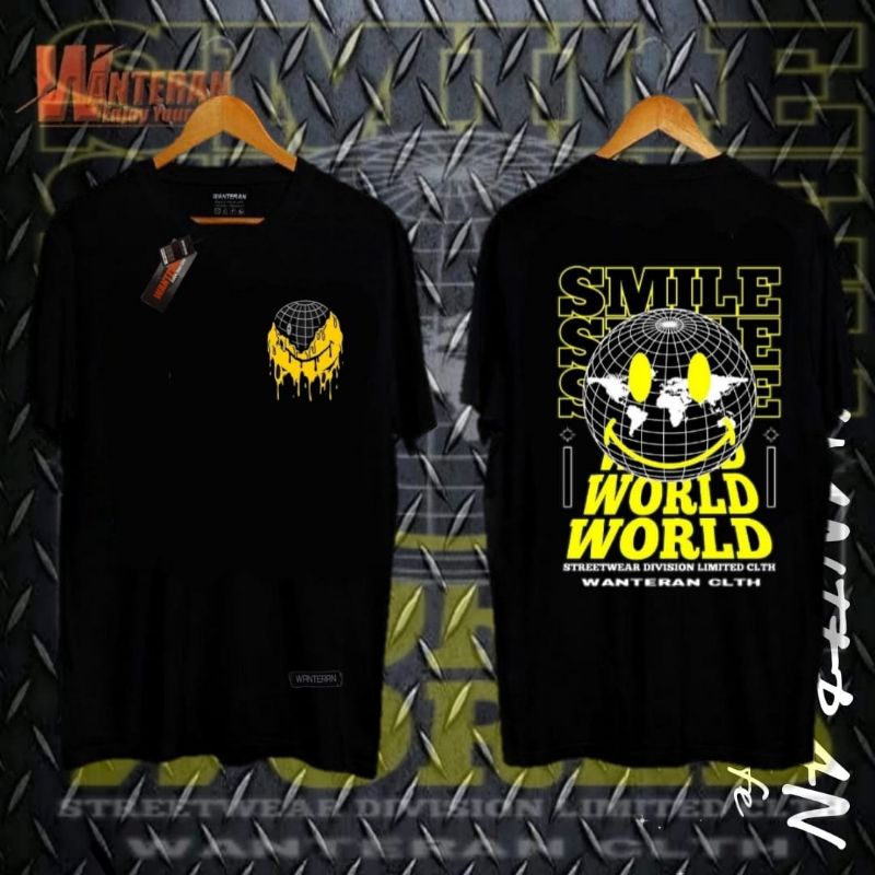 Kaos Cowo Distro Bandung Keren Model dan Desain Terbaru