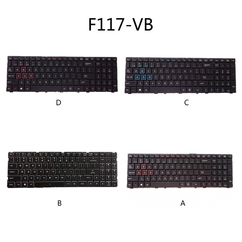 Zzz US Laptop Bahasa Inggris Backlit Keyboard Notebook Untuk MACHENIKE F117-VB F11F-S S11 Si3 S6CP Untuk Thor 911 X6 Diganti Keybo