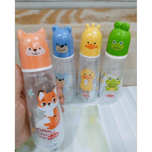 Botol Susu Karakter Slim Neck Bunny BPA Free 250 Ml/150 Ml/60 ml 2417 /1217