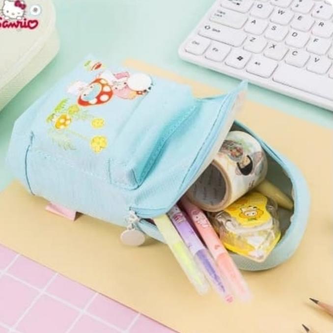 

Tempat pensil resleting Hello Kitty Melody Korumi Pom Cinamoroll Po