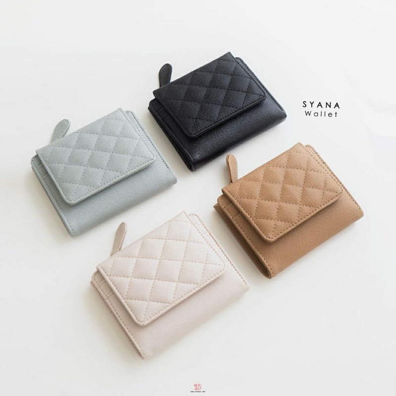 Damelia Melstore.Jkt Dompet Wanita SYANA WALLET WANITA By Melstore.jkt Dompet Lipat