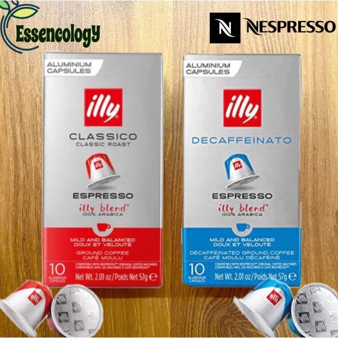 

Illy Classico Nespresso Coffee Capsule - Classic Roast - Isi 10 Kapsul