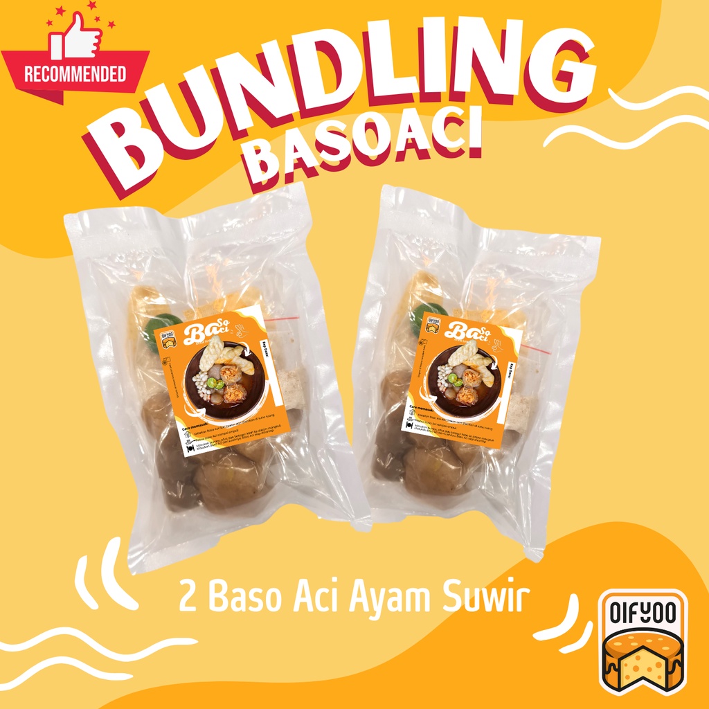 BUNDLING BASO ACI AYAM SUWIR PEDAS DAPET 2 PACK