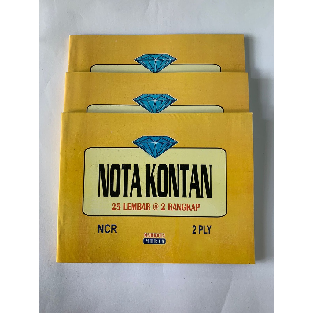 Jual Buku Nota Kontan Besar Ply Ncr Nota Kontan B Nota Rangkap