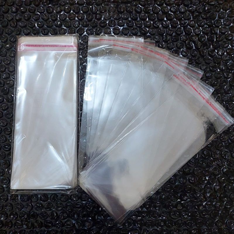 

Plastik Opp Lem Ukuran 8 x 16 cm Warna Bening Untuk Satu Lembar 1 Pcs