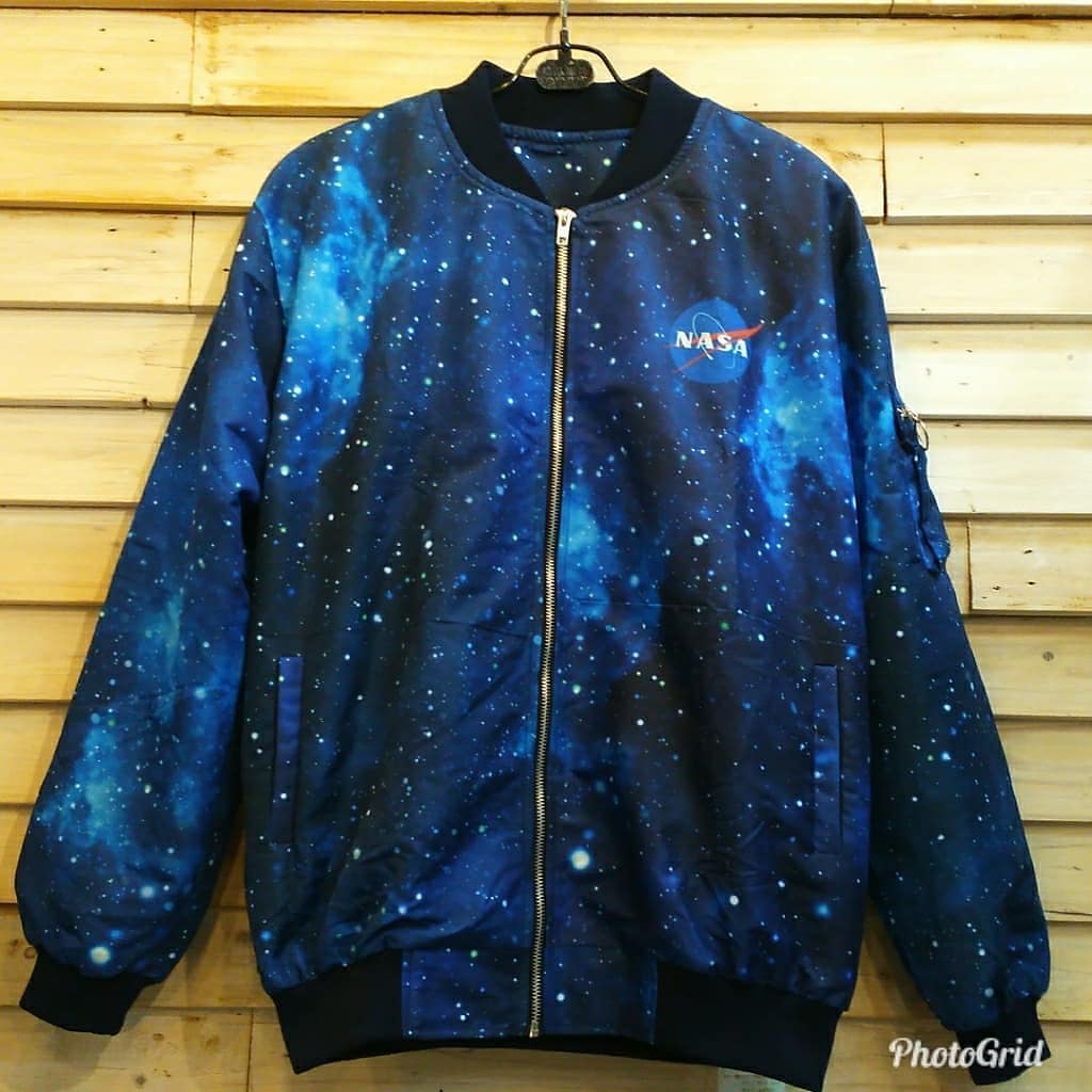 Jaket Bomber NASA STAR Premium Import