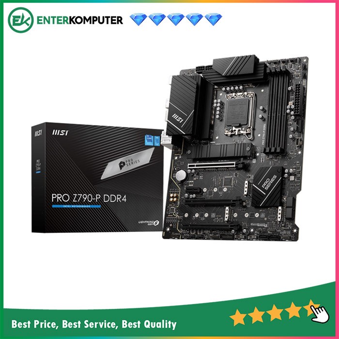 MSI PRO Z790-P DDR4 (LGA1700, Z790, DDR4, USB3.2 Type-C, SATA3)