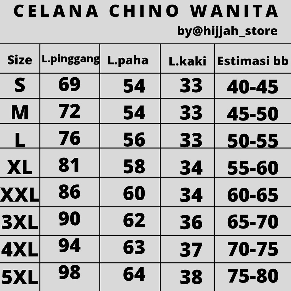 celana kerja wanita bahan katun twill premium kantor formal casual kantong kancing resleting karet big size jumbo slimfit ankle pants