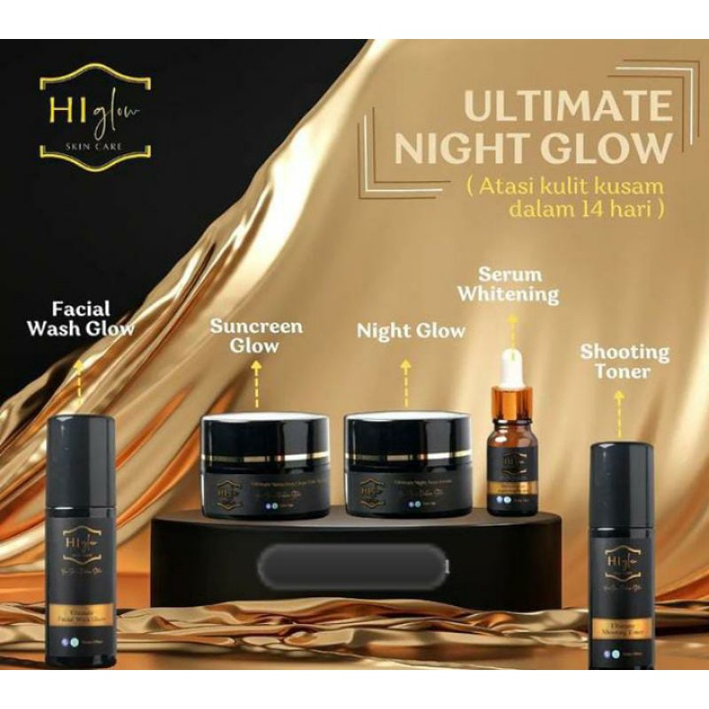 Paket Ultimate Night Glow Hi Glow Skincare