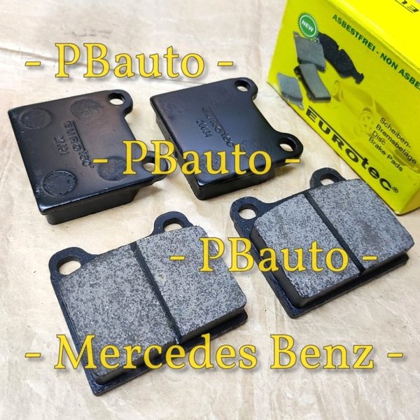 Kampas Rem Belakang W123 W115 Tiger Mini Eurotec Brake Pad Sparepart Mercy