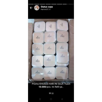 Refill bedak pixy natural beige