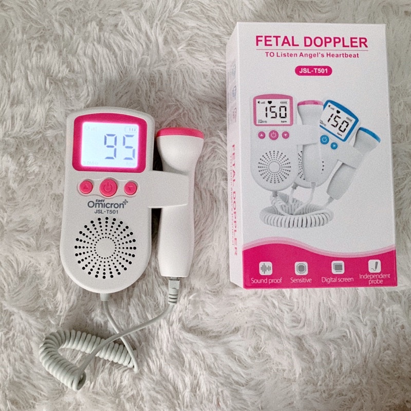 Fetal Doppler Alat Cek Denyut Jantung Kehamilan - Doppler