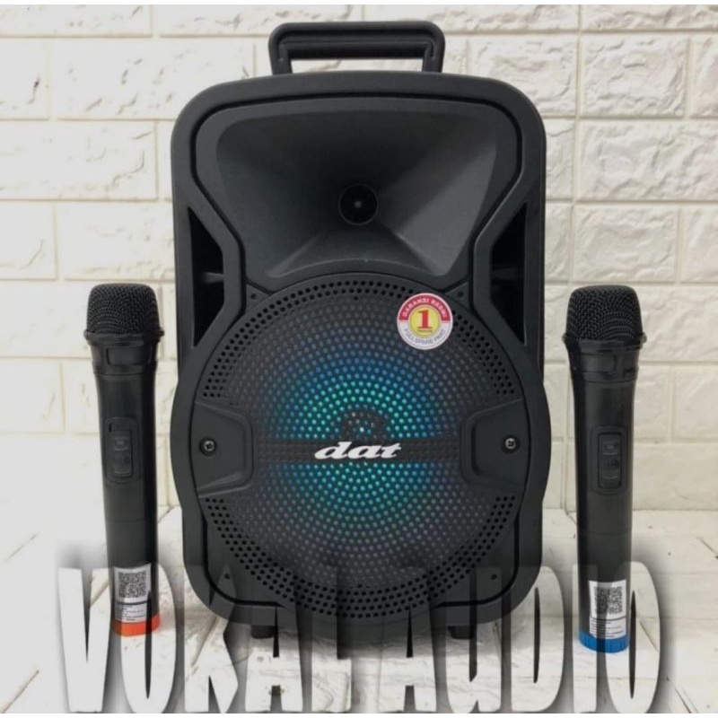 SPEAKER PORTABEL BLUETOOTH DAT 8 INCH