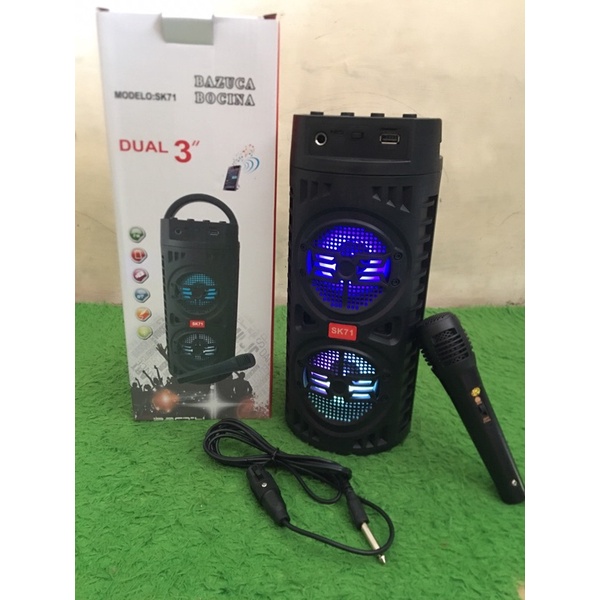 speaker bluethooth Sk 71 Free mic