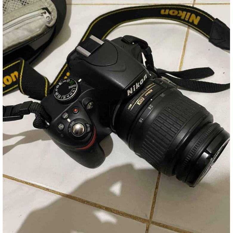 KAMERA NIKON D3200 KIT 18-55 SECOND