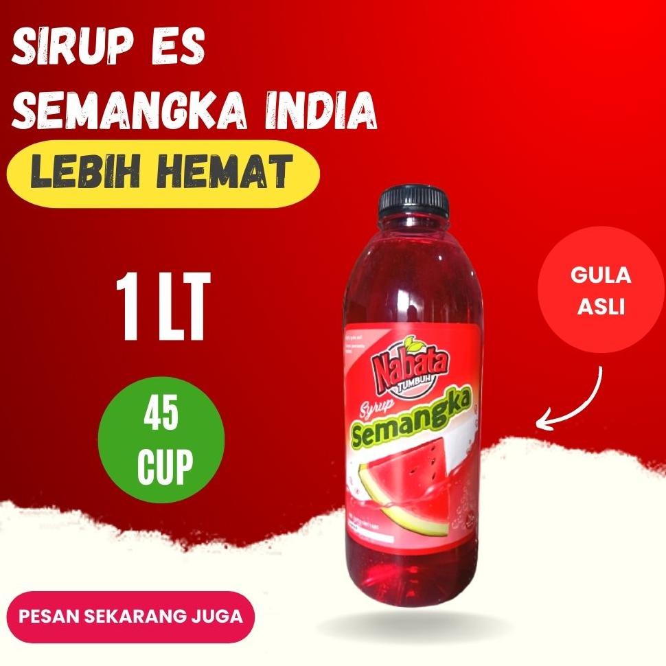 

✨Terbaru✨ Sirup Semangka India 1 liter serbuuu !