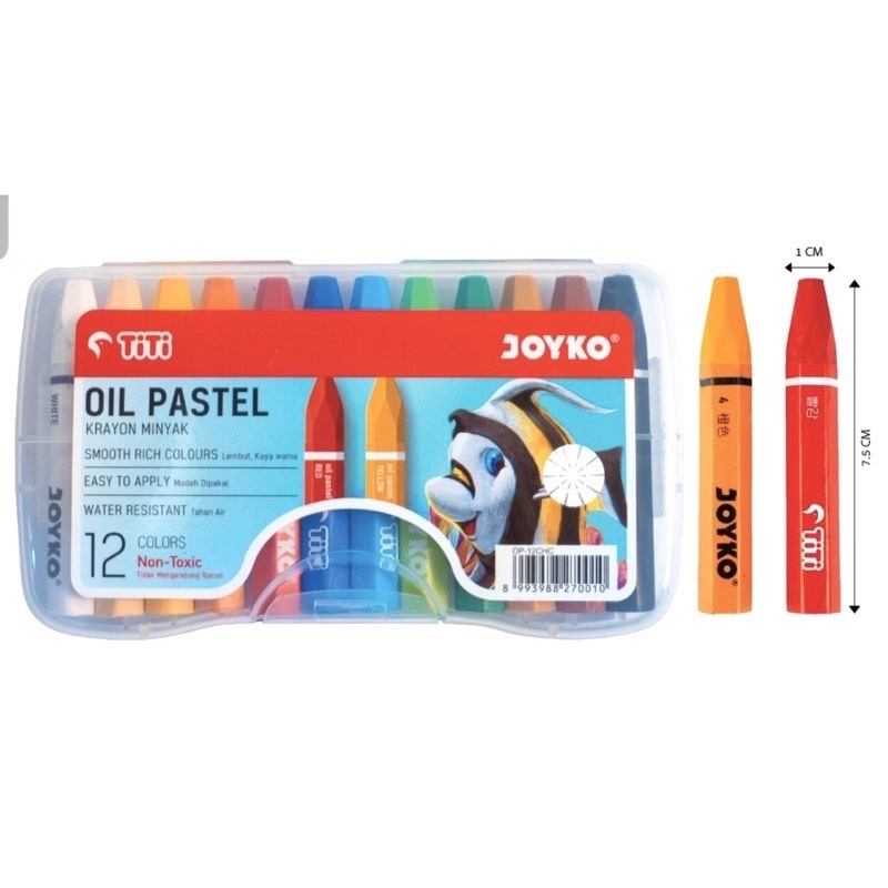 

CRAYON MEWARNAI TITI/JOYKO 12 WARNA, 18 WARNA & 24 WARNA