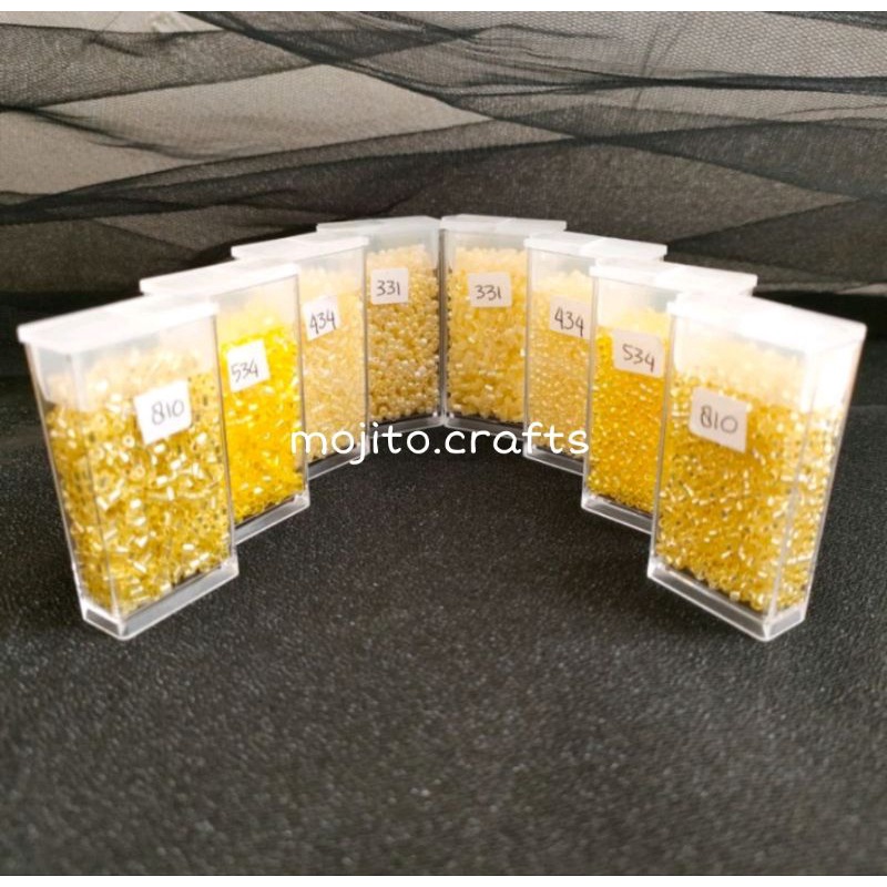 Payet Jepang MGB Asli Original Varian Kuning 2 / Payet Kebaya / Payet Kuning / Payet MGB / Hiasan Ke