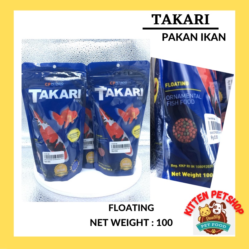TAKARI PAKAN IKAN MAKANAN IKAN TAKARI