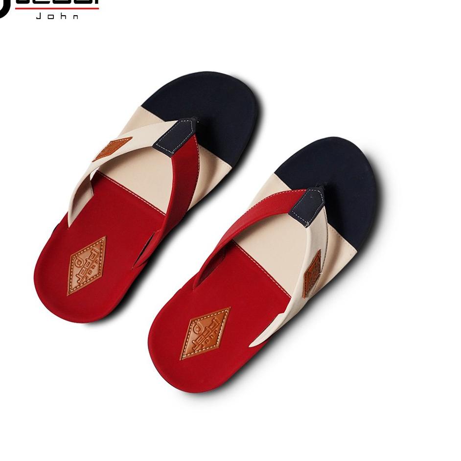 {RGA.21De22g} JEDDI [HW-01] Sandal Japit Pria Distro/ Sendal Jepit Cowok Tiga Warna / Sandal Couple 