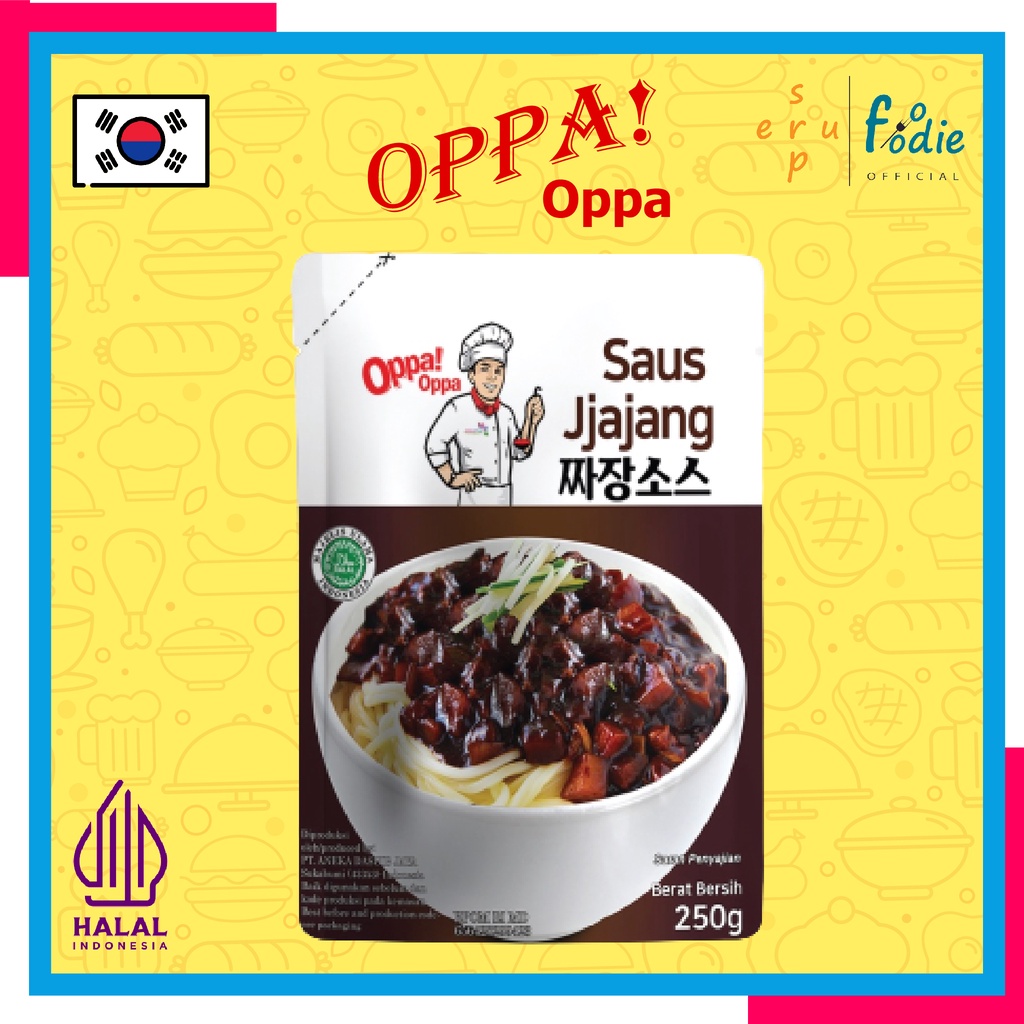 

SUPERFOODIE Saus Jjajang / Bumbu Saos Jjajang / Cemilan Bumbu Sauce Jjajang Pasta / Jajanan Sehat Korean Food Bumbu Korea Jjajang Berat 500 Gram