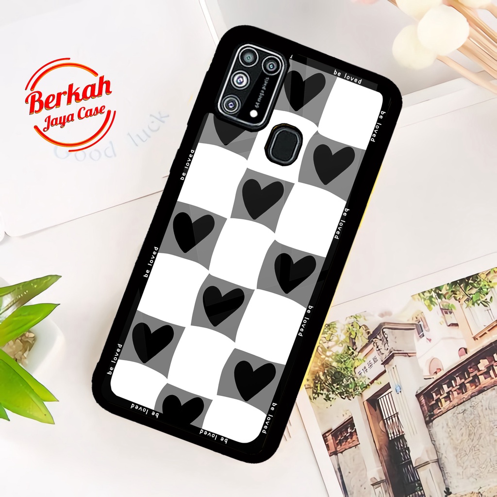 Case Hp Samsung M31 Casing Samsung M31 Motif KOTAK KEREN Casing Hardcase Softcase Premium Glossy Kes