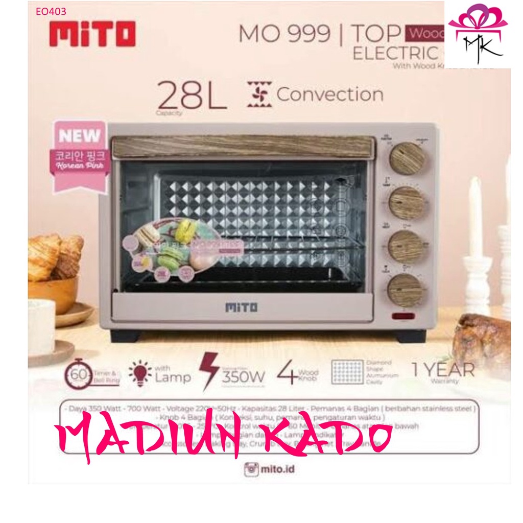 Oven MITO 28 Liter MO 999