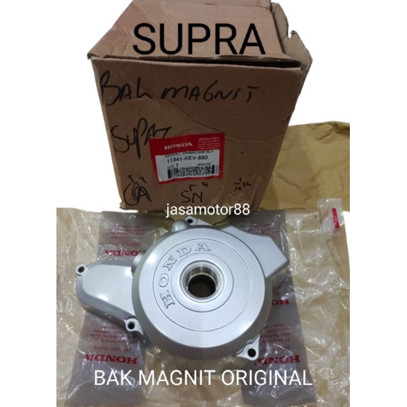 COVER L CRANKCASE BLOK BAK MAGNIT HONDA SUPRA X ORIGINAL  11341 KEV 880