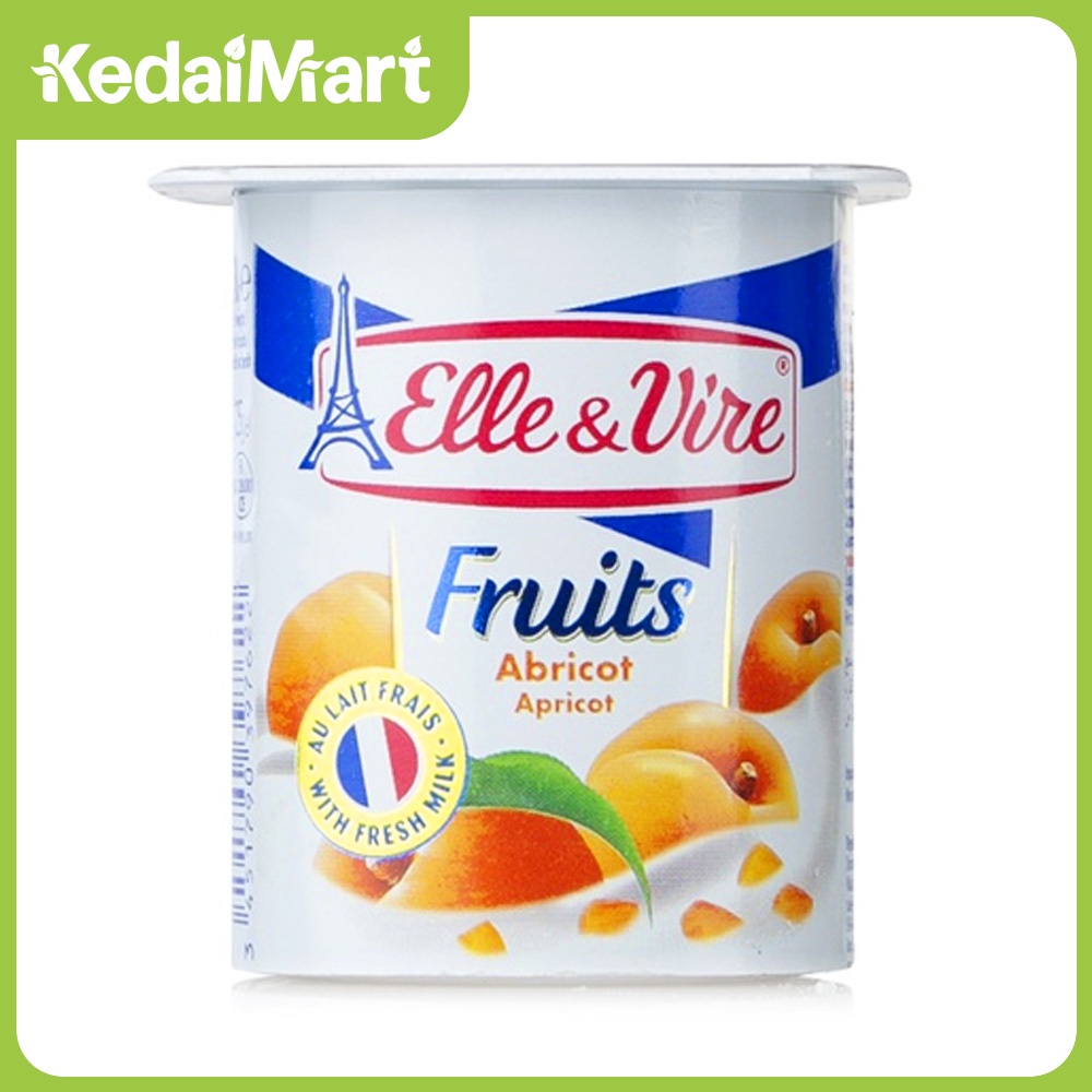 

Elle & Vire Dessert Lacte Apricot 125 Gram