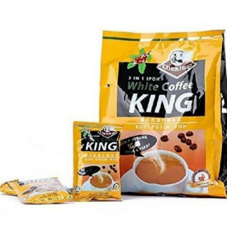 

[KODE 7VK79] Chek hup king ipoh white coffee 3 in 1 ed terpanjang isi 12 sachet