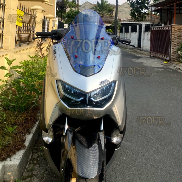 windshiled visor nmax TDR mini race V3 sirip. Visor nmax TDR mini V3