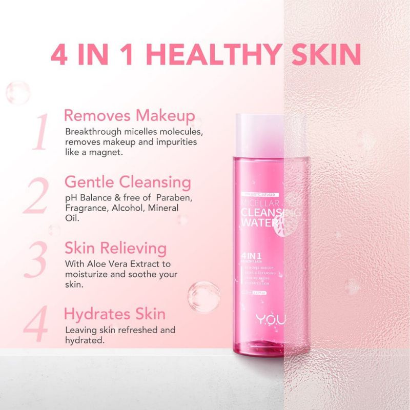 AIR MINYAK MAKE UP PENGHAPUS REMOVE MAKE UP YOU