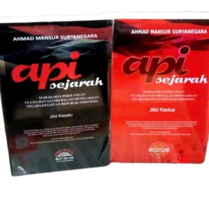 buku Api Sejarah jilid 1 dan 2