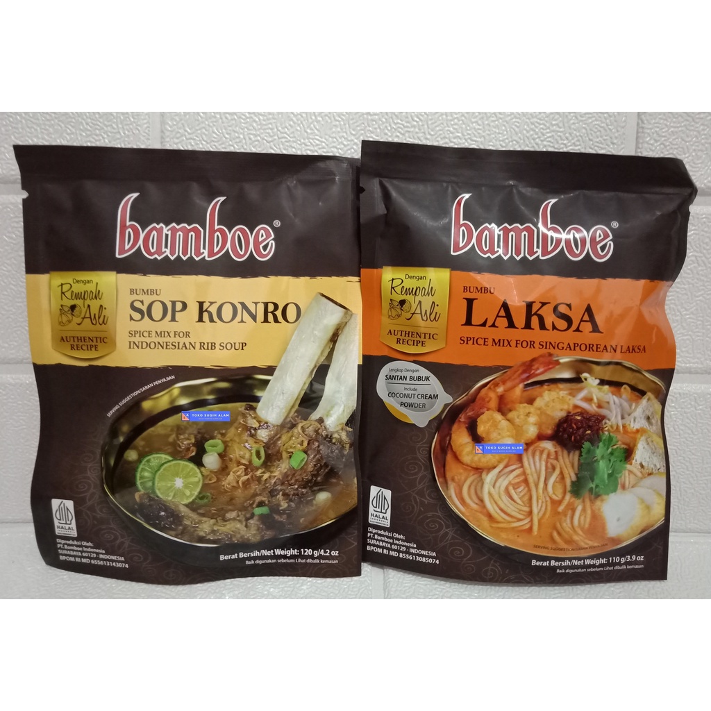 

NEW !!! BAMBOE LAKSA, SOP KONRO BAMBOE BUMBU OPOR, KARE, MIE GORENG, LODEH, SAYUR ASEM, SOP, AYAM GORENG, ALL VARIAN LENGKAP