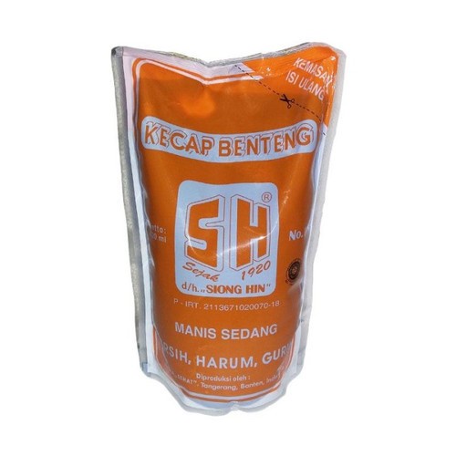 SH Kecap Manis Benteng SH Refill Pouch 620ml