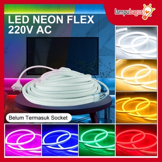 Lampu LED Neon Flex Strip Light Flexible 220V IP65 Waterproof