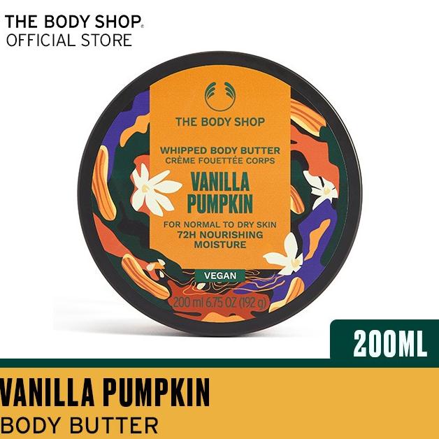 Jual The Body Shop Vanilla Pumpkin Body Butter 200ml Shopee Indonesia