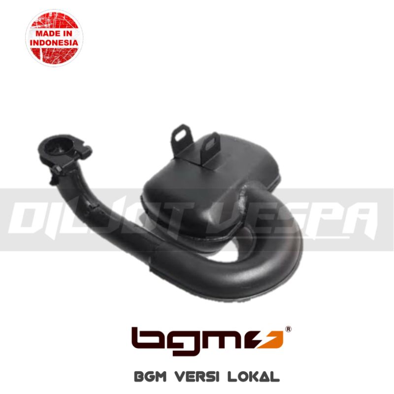 knalpot bigbox vespa 150cc / knalpot big box standar racing vespa tune up bore up SUARA HALUS