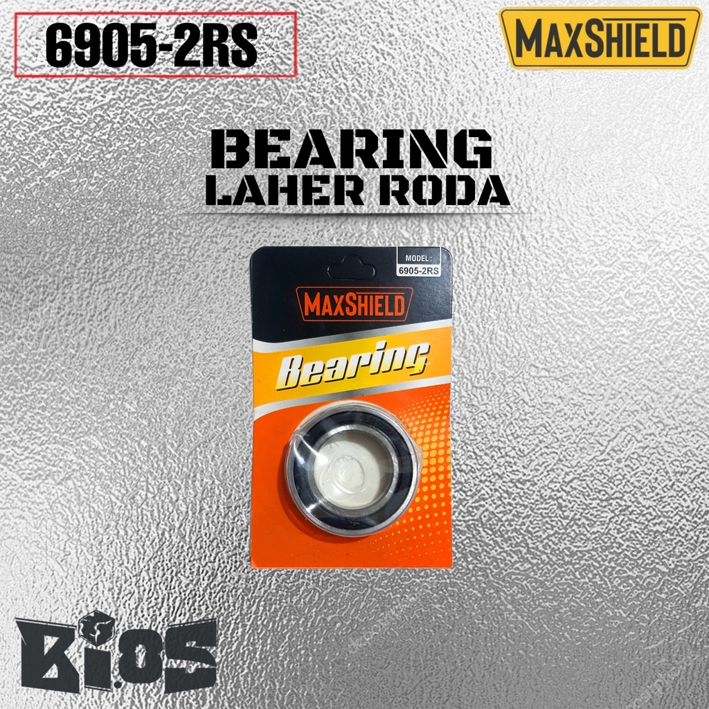 BEARING LAHER RODA 6802 6901 6902 6905 TIPE (2RS) MERK MAXSHIELD