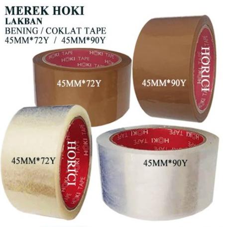 

↚ Murah 45mmx90yard LAKBAN BENING dan coklat hoki tape マ