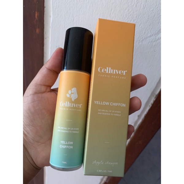 Celluver Yellow Chifon Fabric Parfum