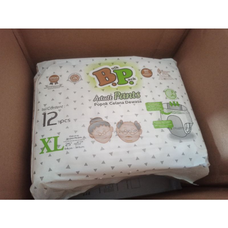 Pampers Dewasa Celana Bulk Pack Xl celana 12pcs