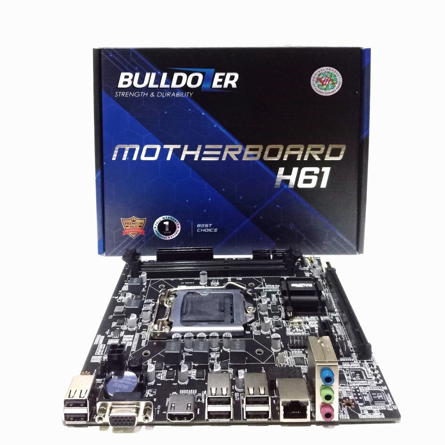 MAINBOARD H61 BULLDOZER DDR3 SOCKET LGA 1155